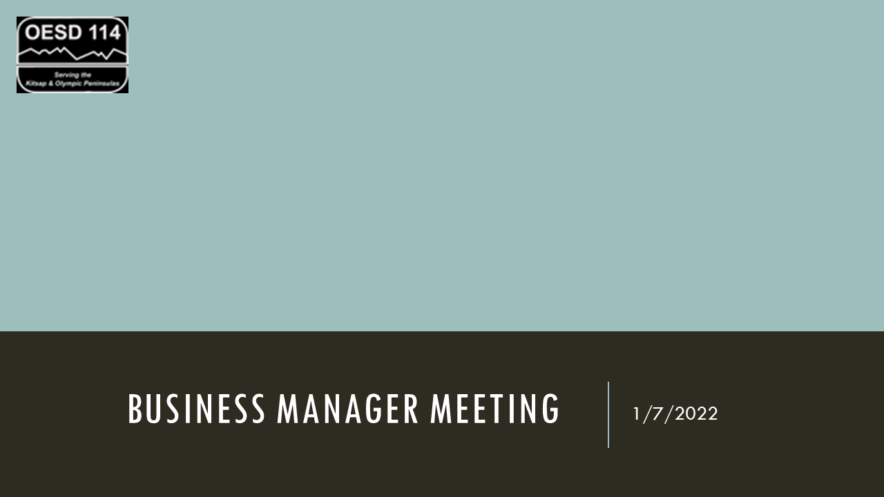 Business manager meeting slides preview image